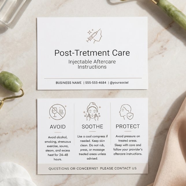 Minimal Injectable Aftercare Instructions for Med  (Creator Uploaded)