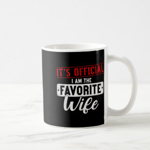 Minimal It's 'm Favorite Wife Husband Coffee Mug