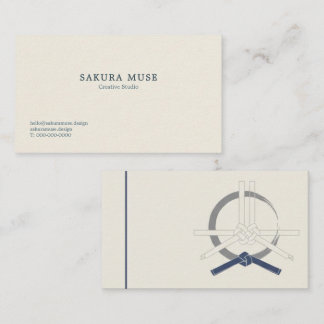 Minimal Japanese Business Card