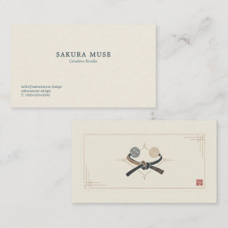 Minimal Japanese Business Card