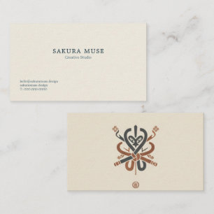 Minimal Japanese Business Card