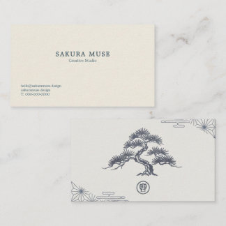 Minimal Japanese Business Card