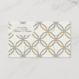 Minimal Japanese Pattern Design – Elegant Seigaiha Business Card