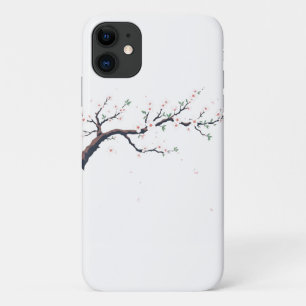 Minimal Japanese Tree Branch iPhone 11 Case
