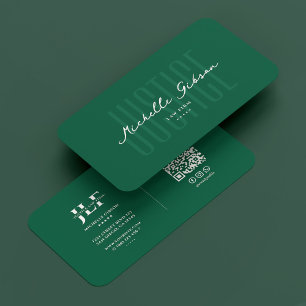 Minimal Justice Law Firm Attorney Hunter Green Business Card