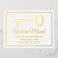 Minimal Key Change Of Address New Home Real