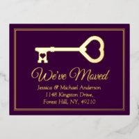 Minimal Key Change Of Address New Home Real