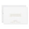 Minimal Leaf | Gold Thank You Card