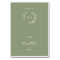 Minimal Leaf | Sage Green Guest Name Place Cards