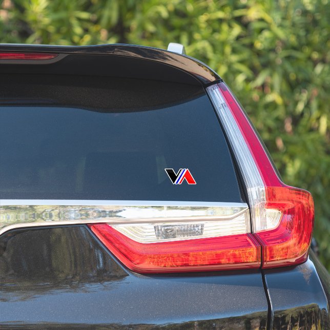 Minimal Letter VA Classic  (Car Side)