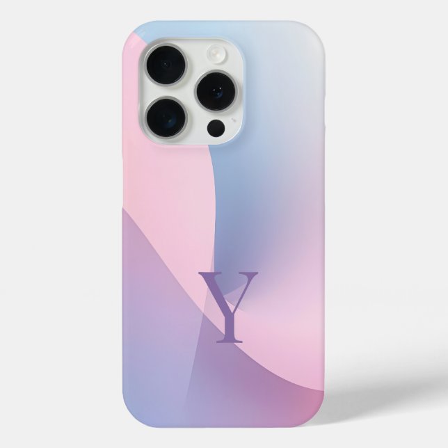 Minimal Letter Y Phone Case – Aesthetic Abstract D (Back)