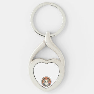 Minimal Line Art Cat Cat Lover Gift - Minimal Line Key Ring
