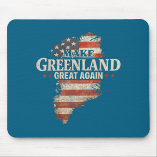 Minimal Make Greenland Great Again For Mouse Pad