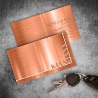 Minimal Metal Sheen & Foil Copper Std ID791