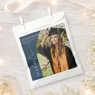 Minimal Minimalist Photo Arch Graduation Favour Bag