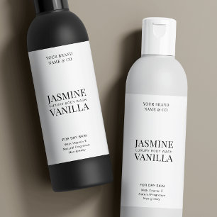 Minimal Modern 8 OZ Cosmo Bottle Waterproof Label