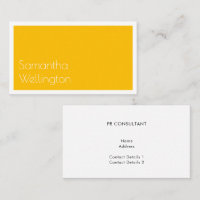 Minimal Modern Bright Yellow Sunny Typography