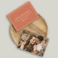 Minimal Modern Change of Date Wedding Postponement