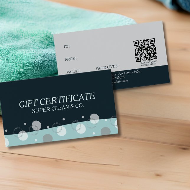 Minimal Modern Dark Blue Cleaning Services  (Creator Uploaded)