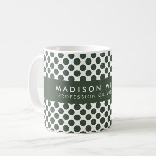 Minimal Modern Dot  Coffee Mug