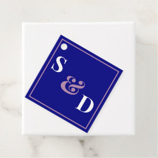 Minimal Modern Editable Wedding Favour Tags