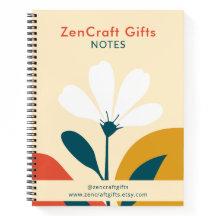 Minimal Modern Floral Terracotta Mustard Green