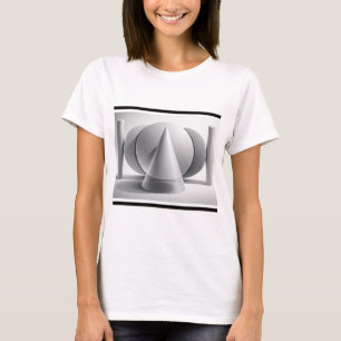 Minimal Modern Geometric Art T-Shirt
