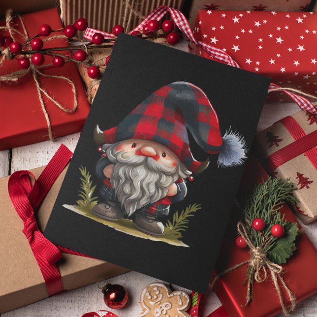 Minimal Modern Merry Christmas Postcard (Creator Uploaded)