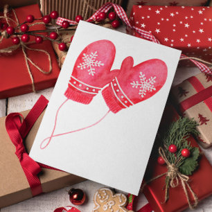 Minimal Modern Merry Christmas Postcard