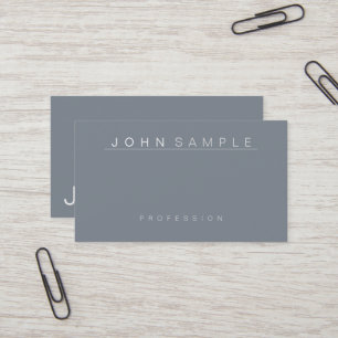 Minimal Modern Professional Design Elegant Business Card