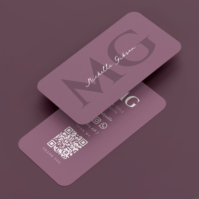 Minimal Modern Professional Dusty Pink  Business Card (Minimal Modern Professional Dusty Pink Business Card
)