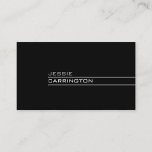 Minimal Modern Three Colour 3A Business Card