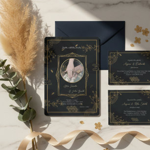 Minimal Modern Wedding Invitation – Elegant JP