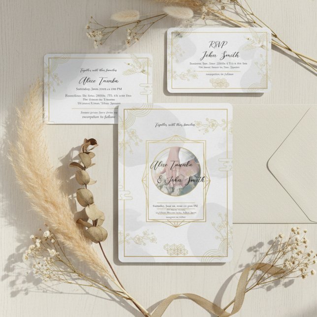 Minimal Modern Wedding Invitation – Elegant JP (Creator Uploaded)