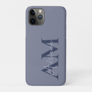 Minimal Monogram Custom Name stylish iPhone 11 Pro Case