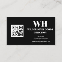 Minimal Monogram Grey Professional Business Card