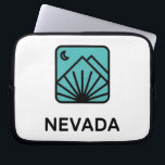Minimal Mountain Night Landscape Design Laptop Sleeve<br><div class="desc">Inspired by desert silence and night horizons,  this mountain moon logo captures calm and vastness.
A minimalist landscape design for adventure lovers and nature-inspired aesthetics.
Clean,  modern,  and timeless.</div>