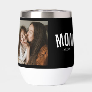 Minimal Mum Established Black Photo