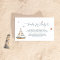 Minimal Nautical Baby Shower Books for Baby