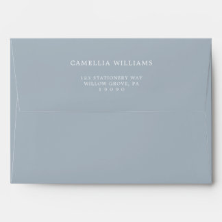 Minimal Nautical Sailboat Ahoy Boy's Envelope