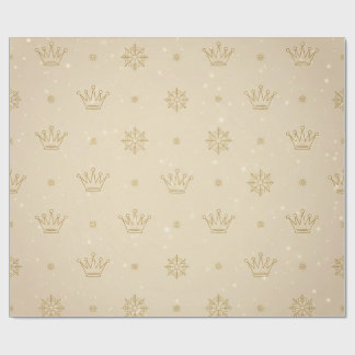 Minimal Neutral Luxe Christmas Wrapping Paper