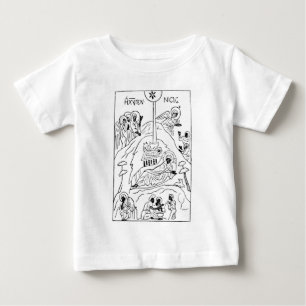 Minimal Orthodox Nativity scene Baby T-Shirt