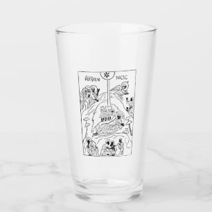 Minimal Orthodox Nativity scene Glass
