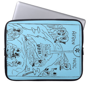 Minimal Orthodox Nativity scene Laptop Sleeve