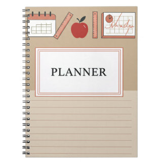 Minimal Pastel Cover Notebook