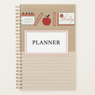 Minimal Pastel Cover Planner