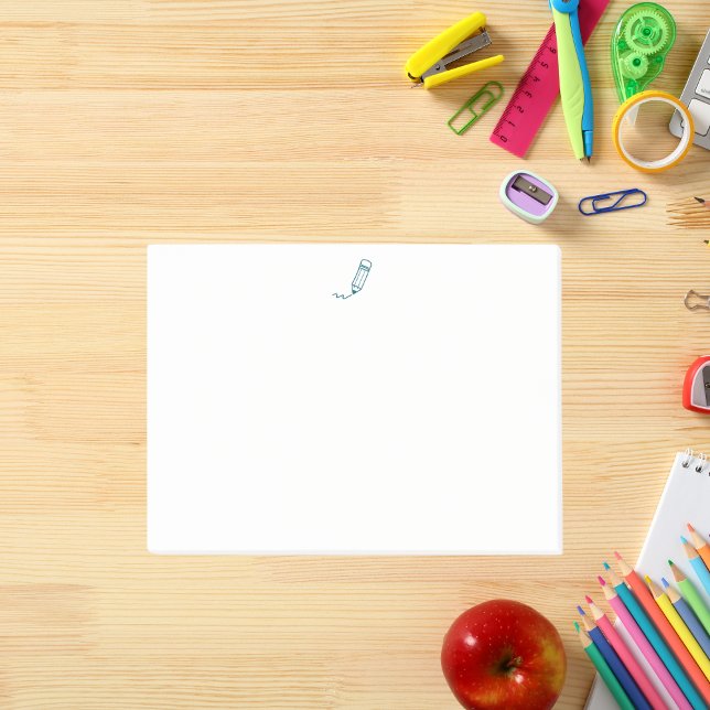 Minimal Pencil Doodle Post-it Notes (Creator Uploaded)
