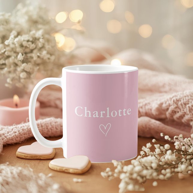 Minimal Personalized Name Mug (Creator Uploaded)