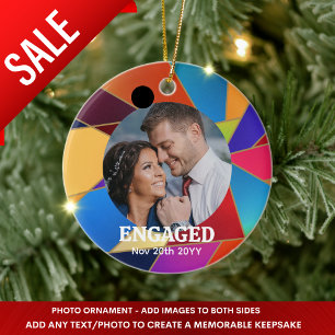 Minimal PHOTO Christmas Decoration Rainbow LGBTQIA