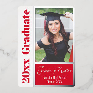 Minimal Photo Template Graduation Party